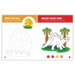 Dinosaur Coloring Book: Fun Dinosaur Coloring Activity Book for Kids | Includes Number Coloring, Dot-to-Dot, Tracing & Copy-Color Activities | Perfect for Preschool & Kindergarten Dino Lovers I Ages 3+ [Select Learning] - Image 7