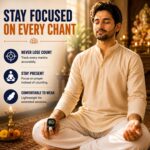 Dhar's Enterprise Digital Finger Counter for Naam Jap, Green, Pack of 1 | Naam Jap, Mantra Chanting, Tasbeeh & Meditation Counter Ring with LCD and Reset Button - Image 3