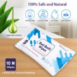 Bed Bath Wipes for Adults Extra Large – Disposable Body Cleansing Wet Wipes for Adult Patients, Elderly & Bedridden | Wet Tissues for Cleaning | Travel Ready Adult Body Wipes |10*10 |100 Count - Image 3
