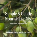 Dr. Bronners Bar Baby Mild Unscented 5oz. Soap - Image 6