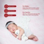 Baby Wetty wipes Lavender Pack of 3-80Pcs per pack - Image 5