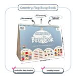 Little Minds at Work Flags, Countries, Capitals, and Continents Activity Binder for Kids 4+ Years - Educational Geography Activity Kit for Kids, ... Busy Binder | Busy Book | Quite Book | - Image 5