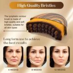 DARKIS Contour Face Brush for Sculpting & Lymphatic Drainage Facial Massager – Jawline, Chin & Neck Lifting Tool, Reduces Puffiness, Promotes Detox & Skin Glow with Soft Bristles & Travel Case - Image 4