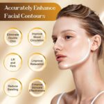 DARKIS Contour Face Brush for Sculpting & Lymphatic Drainage Facial Massager – Jawline, Chin & Neck Lifting Tool, Reduces Puffiness, Promotes Detox & Skin Glow with Soft Bristles & Travel Case - Image 5