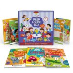 Oswaal Lil Legends Prep and Shine Box for Kids | 7-in-1 Early Learning Kit | Gift Box Set | Tracing, Vocabulary, Phonics and Fun Activities + Stationery Kit | School Readiness Gift Set | Age 4+ - Image 3