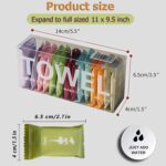 Compressed towel beauty facial mask portable reusable wet and dry disposable use for family and travel or pet cleaning towel camping wipes with gift for friends (Pack of 14) - Image 3