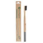 Now Organic Brand Premium multicolour Natural Bamboo Toothbrush with Sensitive Gentle Soft Bristles Round Handle Adult Pack of (2) - Image 7