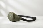 YUVIHUB Chest Bag for Men & Women,Crossbody Waist Pouch with 3 Zippered Compartments & Adjustable Strap,Multipurpose Fanny Pack for Travel, Festivals, Hiking, Cycling (Light Brown) - Image 4