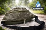 YUVIHUB Chest Bag for Men & Women,Crossbody Waist Pouch with 3 Zippered Compartments & Adjustable Strap,Multipurpose Fanny Pack for Travel, Festivals, Hiking, Cycling (Light Brown) - Image 8