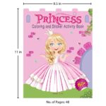 Princesses - Coloring and Sticker Activity Book (With 150+ Stickers) - Image 4