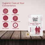 Personal Hygiene Wet Wipes for Men & Women | Chamomile Extract | pH Balanced, Skin-Friendly | Gentle Intimate Care & Daily Freshness | Single Sachets, Pack of 50 - Image 6