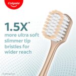 Colgate Gentle Enamel Ultra Soft Bristles Manual Toothbrush for adults, 4 Pcs (Buy2 Get 2), Soft Bristles for Enamel Care,Multicolor - Image 4