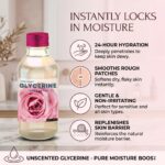 Pure Glycerin Liquid (IP Grade) – Unscented Natural Moisturizer for Skin, Face, Hair Care | Vegetable Glycerin for Dry Skin, Lips, DIY Soap & Cosmetic Use | Deep Hydration Humectant (Multipurpose Use), 100 GM - Image 3