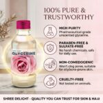 Pure Glycerin Liquid (IP Grade) – Unscented Natural Moisturizer for Skin, Face, Hair Care | Vegetable Glycerin for Dry Skin, Lips, DIY Soap & Cosmetic Use | Deep Hydration Humectant (Multipurpose Use), 100 GM - Image 4