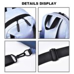 TS WITH TECHSUN Lightweight Shoulder Bag, Crossbody Chest Bag, Waist Sling Bag, Messenger Style, Hip Bag, Motorcycle Bag, Sports Bag, Leisure bag, Unisex, Travel & Outdoor Activities - Image 7