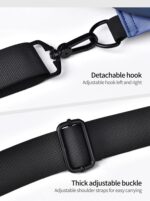 TS WITH TECHSUN Lightweight Shoulder Bag, Crossbody Chest Bag, Waist Sling Bag, Messenger Style, Hip Bag, Motorcycle Bag, Sports Bag, Leisure bag, Unisex, Travel & Outdoor Activities - Image 8
