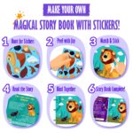 Funtad Stickers Mess-Free DIY Art Activity & Story for Kids - Hunt & Match |550+ Stickers Number Matching Story-Based Learning Toy with 10 Boards|Screen-Free Fun| Gift For Boys & Girls Age 5,6,7,8,9,10 yr - Image 3