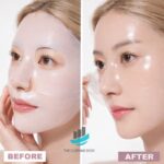 Bio Collagen Real Deep Face Mask Sheet Korean Overnight Collagen Face Mask Deep Hydration Skin Repair Glowing Skin Anti-Aging Moisturizing Korean Skincare Low Molecular Collagen 34 ml (Pack of 1 Pcs) - Image 3