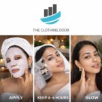 Bio Collagen Real Deep Face Mask Sheet Korean Overnight Collagen Face Mask Deep Hydration Skin Repair Glowing Skin Anti-Aging Moisturizing Korean Skincare Low Molecular Collagen 34 ml (Pack of 1 Pcs) - Image 6