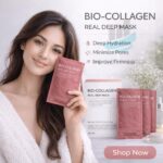 Bio Collagen Real Deep Face Mask Sheet Korean Overnight Collagen Face Mask Deep Hydration Skin Repair Glowing Skin Anti-Aging Moisturizing Korean Skincare Low Molecular Collagen 34 ml (Pack of 1 Pcs) - Image 9