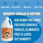 Bio-Groom So Quick Dry Dog Aid - Detangler for Dogs & Cats, Shortens Drying Time, Unscented, Cruelty-Free, Made in USA, Dog Grooming Products - 1 Gallon - Image 3