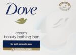 Dove Cream Beauty Bathing Bar With ¼ Moisturizing Cream To Give You Softer, Smoother Skin, 100 g (Buy 4 Get 1 Free) - Image 3