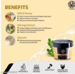 Moringa Face Cream RCM, Natural Skincare with Milk, Honey, Natural Exfoliants, Paraben-Free, 80g - Image 3