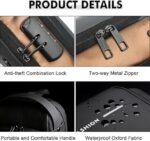 Sling Bag for Men Women, Anti-Theft Crossbody Chest Bag with USB Charging Port, Waterproof Shoulder Backpack, Hard Shell Travel Messenger Bag for Hiking, Camping, Daily Use – Stylish Design - Image 5