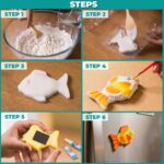 TOYKRAFTT Mould and Paint Art and Craft Kit for Kids 5-12 Years - DIY Fish Fridge Magnet Making Set - Creative Birthday Gift for Girls & Boys 5, 6, 7, 8 Year Olds - Best Return Gifts - Image 6