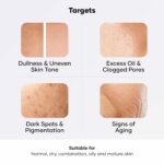 Cureskin Vitamin Boost D Tan Face Mask for Glowing Skin | Fruit Based AHA Tan Removal Face Pack for Women & Men | Brightening Face Mask - Image 5
