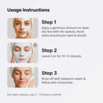 Cureskin Vitamin Boost D Tan Face Mask for Glowing Skin | Fruit Based AHA Tan Removal Face Pack for Women & Men | Brightening Face Mask - Image 6