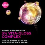 Sunsilk Stunning Black Shine Shampoo 1 L|| With Amla + Oil & Pearl Protein|| Gives Shiny|| Moisturised and Fuller Hair - Paraben Free - Image 4