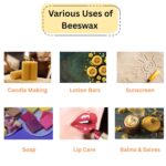 Organic IP Grade Yellow Beeswax Pallets for DIY Crafts Like Soaps Balms& Lipsticks, Best for Therapeutic Applications.Unscented (Beeswax (100 GMS)) - Image 6