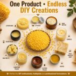 Organic IP Grade Yellow Beeswax Pallets for DIY Crafts Like Soaps Balms& Lipsticks, Best for Therapeutic Applications.Unscented (Beeswax (100 GMS)) - Image 7