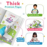 Super Jumbo Colouring Book (Things That Move) - Image 4