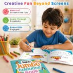 Super Jumbo Colouring Book (Things That Move) - Image 7