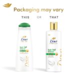 Dove Hair Fall Rescue Shampoo 340 ml|| For Damaged Hair|| Hair Fall Control for Thicker Hair - Mild Daily Anti Hair Fall Shampoo for Men & Women - Image 3