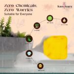 Kanticare Kumkumadi & Ubtan Anti-Tan Soap Combo (100g x 2) – Golden Glow + Tan Removal - Image 5