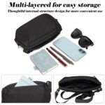 Small Fanny Pack for Men Women, Crossbody Sling Shoulder Bag, EDC Waist Bag Running Hiking Travel(16" to 65" Waist) - Image 4