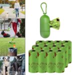 Dog Waste Bags with Dispenser Unscented Extra Thick No Odour for Outdoor 12 Rolls - Image 3