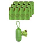 Dog Waste Bags with Dispenser Unscented Extra Thick No Odour for Outdoor 12 Rolls - Image 9