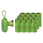 Dog Waste Bags with Dispenser Unscented Extra Thick No Odour for Outdoor 12 Rolls - Image 10