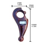 Hanumex Digital Finger Tally Counter with Rotating Prayer Beads and Wooden Finish – Handheld Clicker with Display & Reset Button for Prayer, Meditation, Counting and Events - Image 4