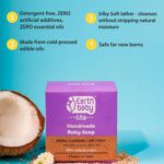 Earthbaby Handmade Baby Soap, No fragrance, No essential oil, Safe for baby from day 1, 90% Natural origin (3 x 100 g) - Image 4