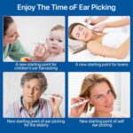 Dr Vaku® Earocam Ear Cleaner Earwax Removal Tool with Extra Cleaning Kit (Set of 8) HD Camera Wifi Connection & 6 LED Lights Endoscope Tool for iOS & Android + 11 Silicone Tips Free- White - Image 5