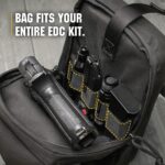 M-Tac CCW Sling Bag for Men & Women - EDC Shoulder Bag Tactical - Crossbody Concealed Carry Bag - Mens Chest Pack (Black Loop Panel) - Image 8