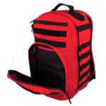LINE2design Complete Molle Bag Kit - Emergency Survival First Aid Kit - Advanced Safety Rescue Outdoor EMS Bags Medical Supplies - Perfect Military Tactical Backpack - Red - Image 4