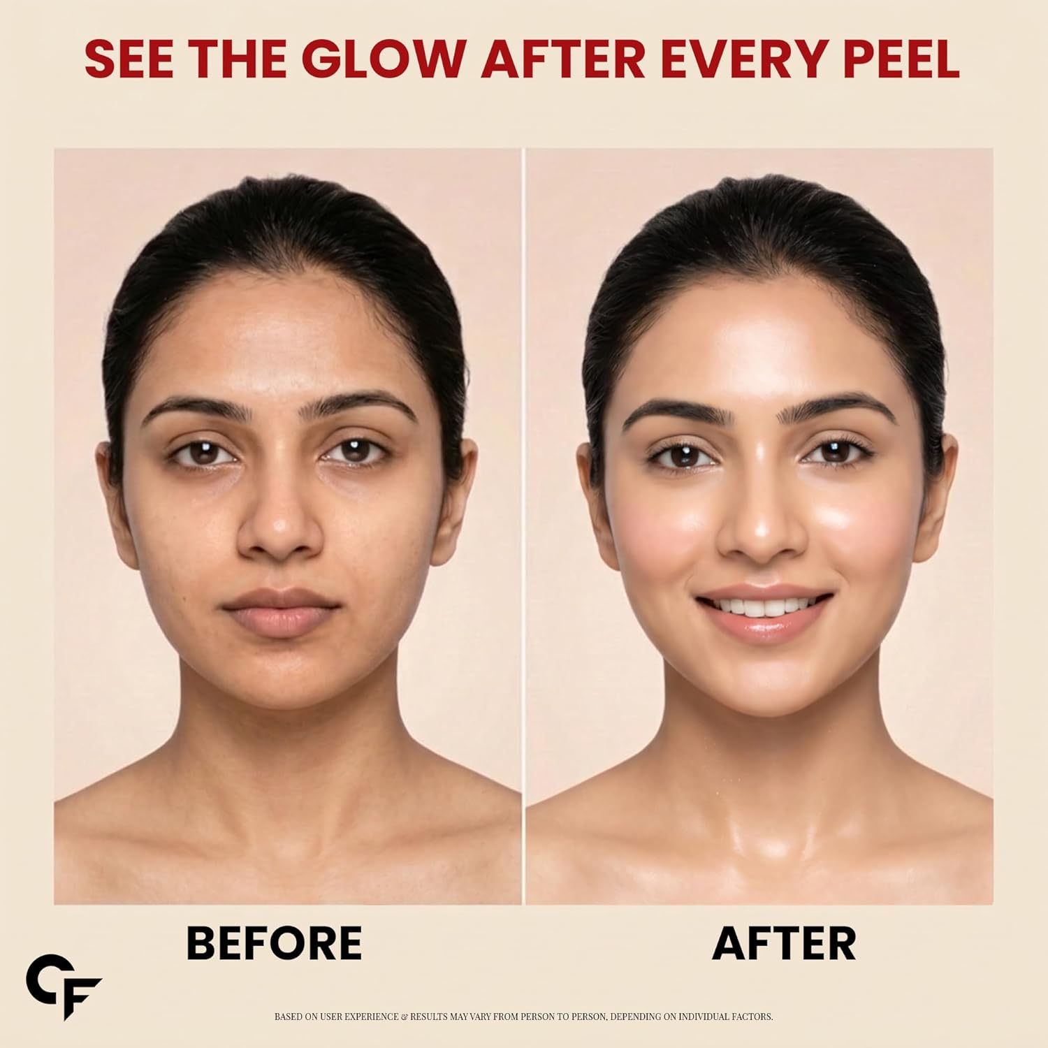 Carbamide Forte Collagen Peel Off Mask for Korean Glass Skin | Collagen mask overnight with Hyaluronic Acid, Niacinamide & Ceramide NP | Pore Minimizing, Firming & Skin Brightening Mask | For All Skin Types | 100 ml - Image 6