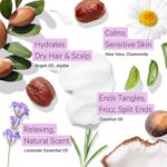 Real, Organic Hair Conditioner For Dry Hair, The Only pH 5.5 Balanced Lavender Sulfate Free Conditioner For Sensitive Skin – Hair Conditioner For Damaged Hair With Fresh Eco-Friendly Wild Soapberries - Image 4