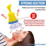 Suffocation Rescue Suction Pump, Portable Airway Suction Device For Children & Adult, Emergency Travel & Home Use First Aid Kit | Anti-Choking Hand Press Air Pump With 2 Different Size mask - Image 7